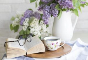nonfiction for midlife women+books-coffee