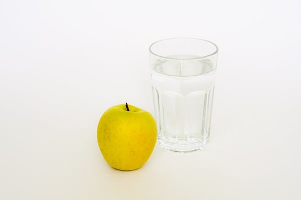 healthy aging fact or fiction+apple-water