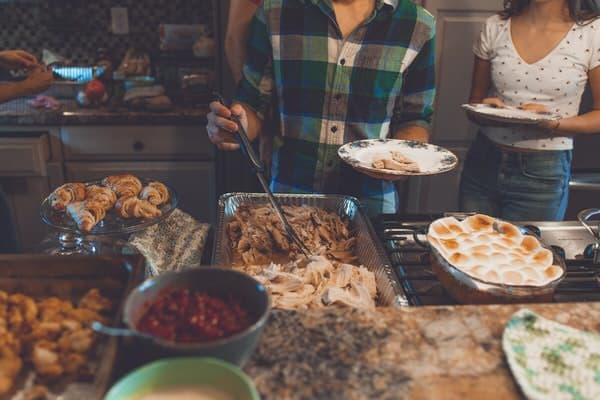 holidays with your adult kids+Thanksgiving-dinner
