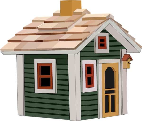 tiny house in retirement+cottage