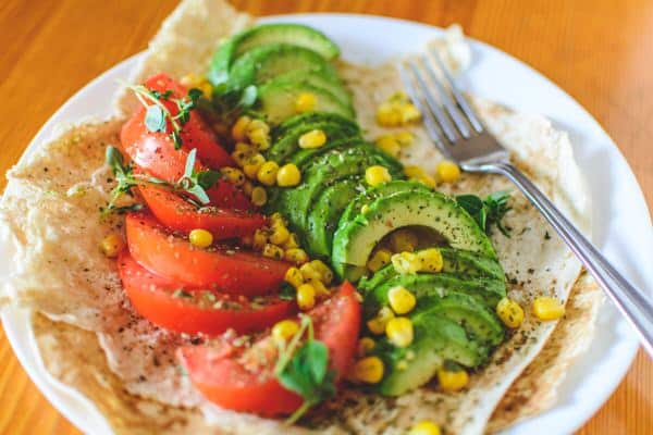 learnings-from-2-weeks-of-plant-based-eating+avocado-tomato
