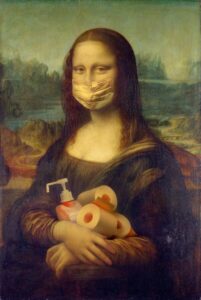 Behavior-post-Covid+masked-Mona-Lisa